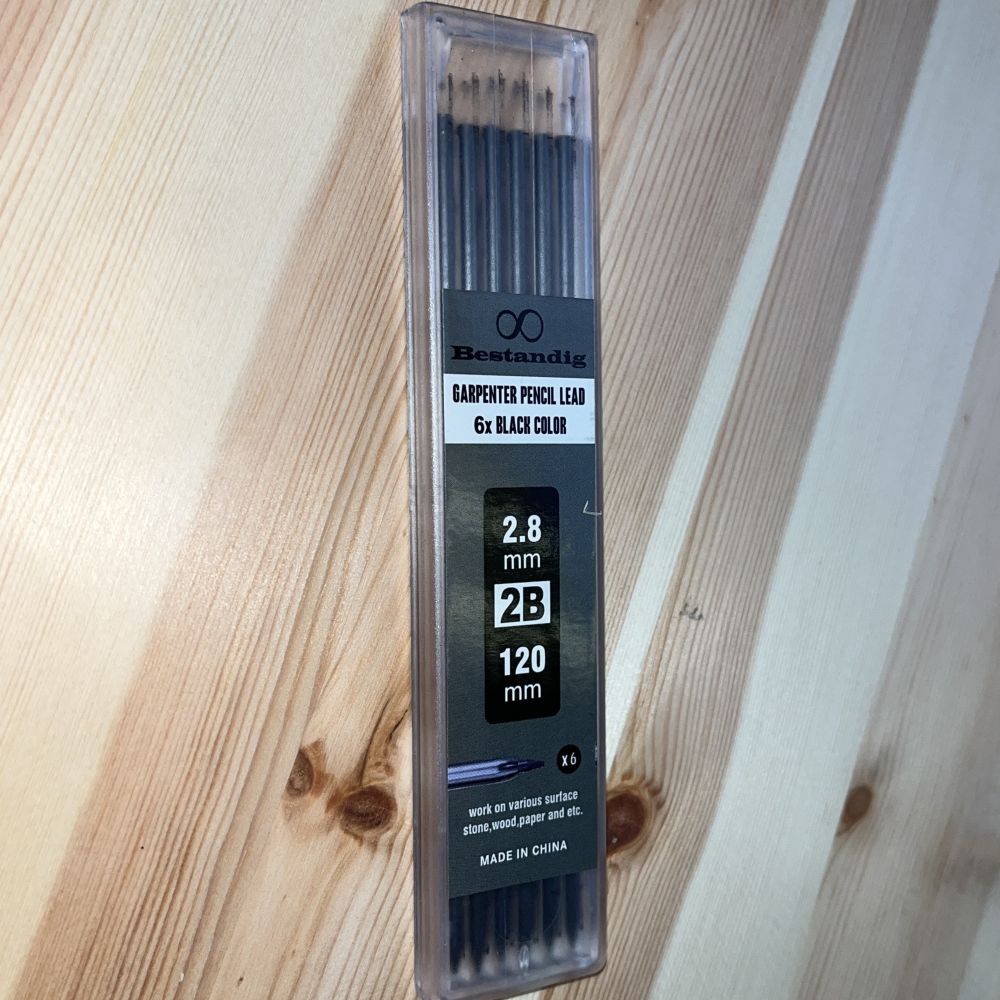 Bly /Grafitt 2,8 x 120 mm - 6 stk