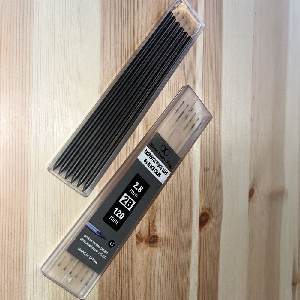 Bly /Grafitt 2,8 x 120 mm - 6 stk
