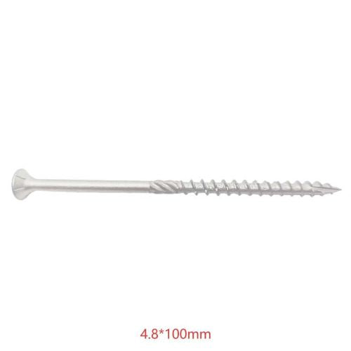 100 stk Terasseskruer - 4.8 x 100 mm / C4